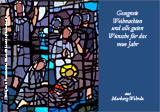 Weihnachtsszene im Christusfenster der Trinitatiskirche