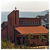 Ansicht der Trinitatiskirche von Nordwesten